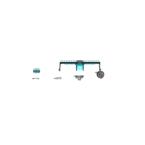  SERRURE+CLE BLEUE POUR COFFRET 