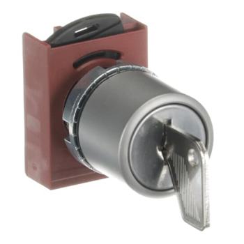 BOUTON TOURNANT A CLE - 3 POSI 