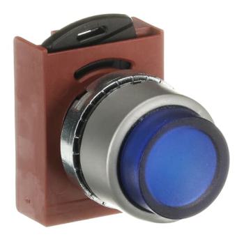  BOUTON POUSSOIR EN SAILLIE LUM 