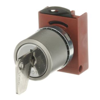  BOUTON TOURNANT A CLE - 3 POSI 