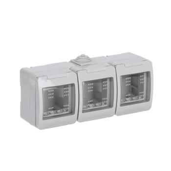  ZENIT BOITIER ETANCHE IP55 3X2 