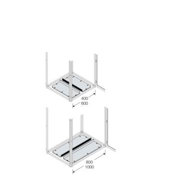  PLAQUE PASSE-CABLE A GLISSIERE 
