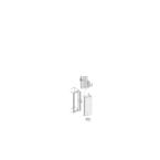  SUPPORT PLASTRON PIVOTANT H=20 