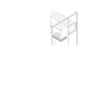  HORIZONTAL SHELF FOR W=400MM C 