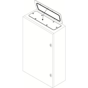 PLAQUE INOX DE FERMETURE AVEC 