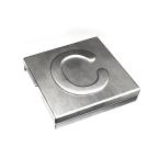  BAGUE INOX 316 CARACTERE [C] 