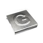  BAGUE INOX 316 CARACTERE [G] 