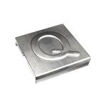  BAGUE INOX 316 CARACTERE [Q] 