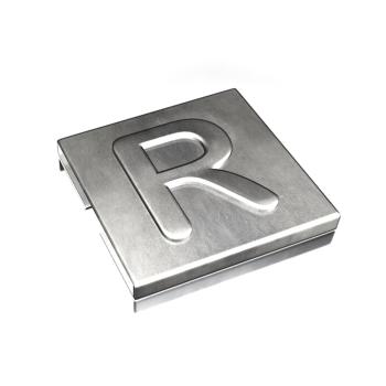  BAGUE INOX 316 CARACTERE [R] 