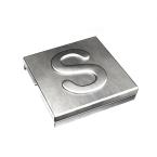  BAGUE INOX 316 CARACTERE [S] 