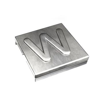  BAGUE INOX 316 CARACTERE [W] 
