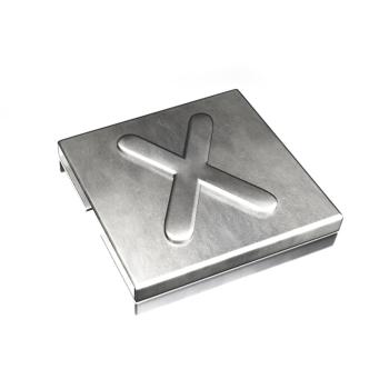  BAGUE INOX 316 CARACTERE [X] 