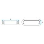 PIQUAGE OBLONG PDOP- 490X130 