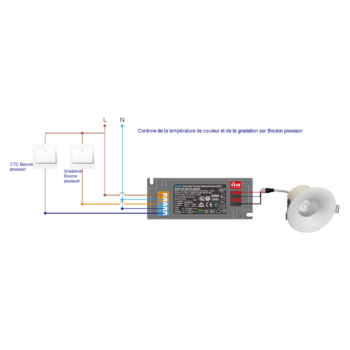  DRIVER DALI DT8 15W 