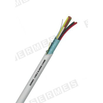  CABLE ALARME PVC COMBI 2X0,75+ 