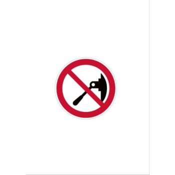  Etiquette signaltique ronde n 