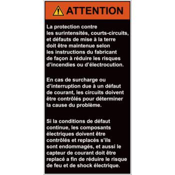  Etiquette signaltique 