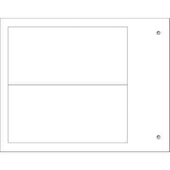  Plaque personnalisable de type 