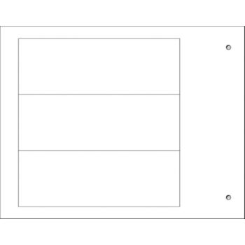  Plaque personnalisable de type 