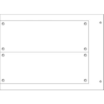  Plaque personnalisable de type 