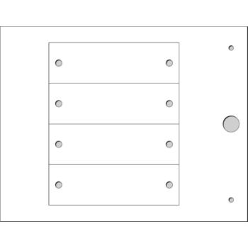  Plaque personnalisable perfor� 