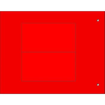  Plaque personnalisable adh�siv 