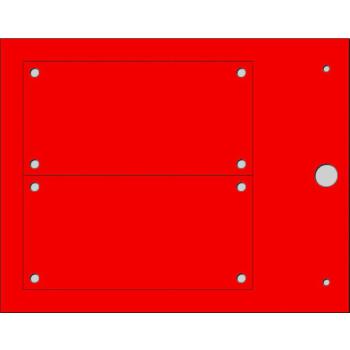  Plaque personnalisable adh�siv 