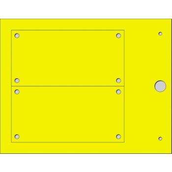  Plaque personnalisable adh�siv 