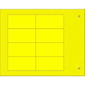  Plaque personnalisable adh�siv 