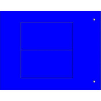  Plaque personnalisable adh�siv 