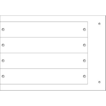  Plaque personnalisable adh�siv 