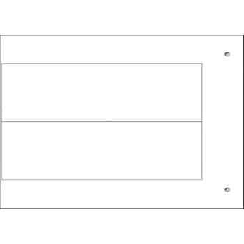  Plaque personnalisable adh�siv 