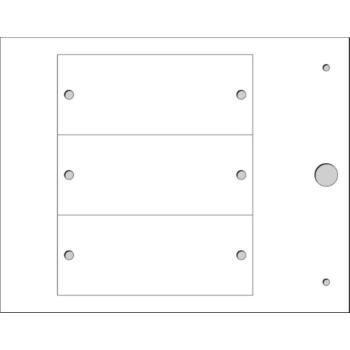  Plaque personnalisable adh�siv 