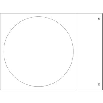  Etiquette signal�tique adh�siv 