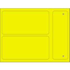  Etiquette signal�tique adh�siv 