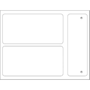  Etiquette signal�tique adh�siv 