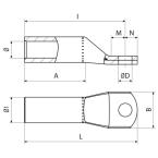  Cosse aluminium tam 