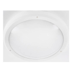  SATURNE HUB BLC 2XE27 8W PLAFO 