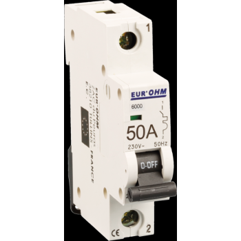  DISJ. 1P 50A COURBE C  4,5KA 