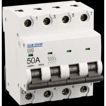  DISJ. 4P 50A COURBE C  4,5KA 
