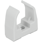  CLIPS TUBE D.25 GRIS 