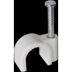  ATTACHE 4MM GRISE 