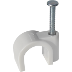  ATTACHE 10MM GRISE 
