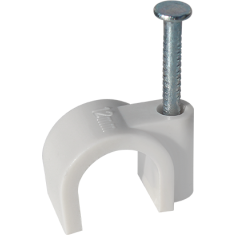  ATTACHE 12 MM GRISE 