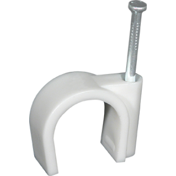  ATTACHE 4MM BLANCHE 