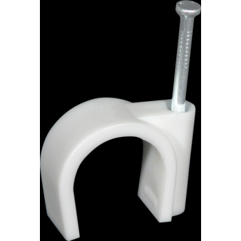 ATTACHE 5 MM BLANCHE 