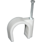  ATTACHE 6MM BLANCHE 