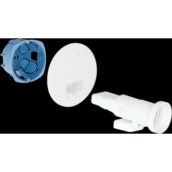  KIT APPLIQUE E27 D67 + DOUILLE 