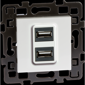  PRISE DOUBLE USB A 