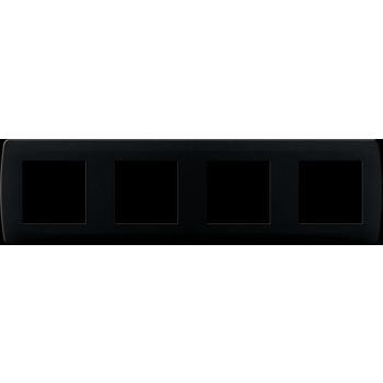  PLAQUE ANTHRACITE 4 POSTES 